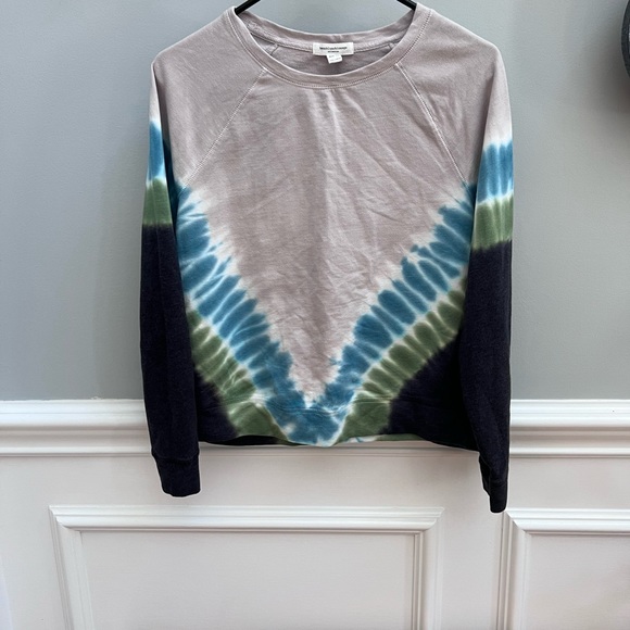 Beach Lunch Lounge Tie Dye Crew Neck Top Size XS - Picture 1 of 6